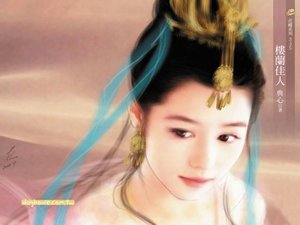 《樓蘭佳人(佳人之四)》